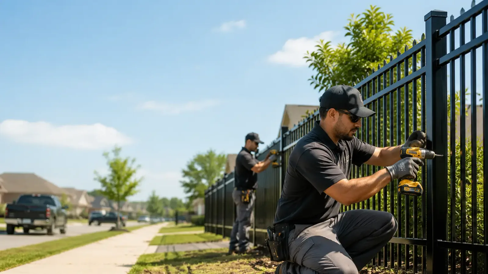Metal Fence Installation in Fieldale, VA